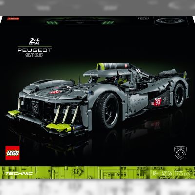 Конструктор ​LEGO Technic PEUGEOT 9X8 24H Le Mans Hybrid Hypercar (42156)