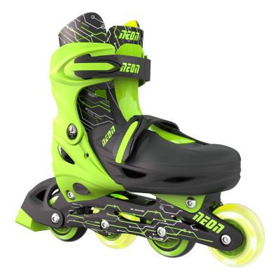 Роликові ковзани Neon Combo Skates салатові 34-38 (NT10G4)