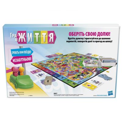 Настільна гра Hasbro Гра в життя Класік (F0800657)