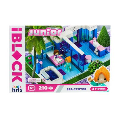 Конструктор IBLOCK Junior Kids hits Спа-центр 210 деталей (KH08/004/4)