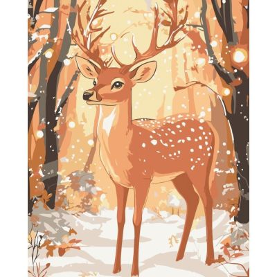 Картина за номерами Art Craft Лісовий король 40 х 50 см (11580-AC)