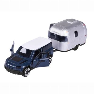 Автомодель Majorette Дорожня допомога з трейлером Airstream Sport 16 і Land Rover Defender 90 (2053154/11)