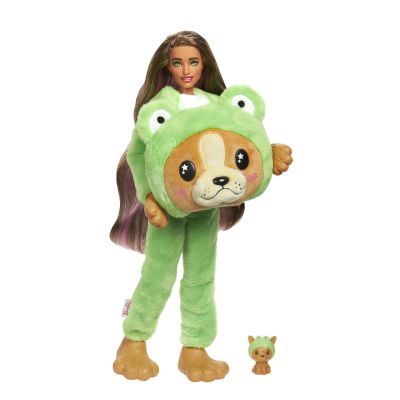 ​Лялька Barbie Cutie Reveal Чудове комбо Цуценя в костюмі жабки (HRK24)