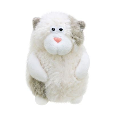 М'яка іграшка Країна Іграшок Кіт білий з сірими вушками (C6303/4)