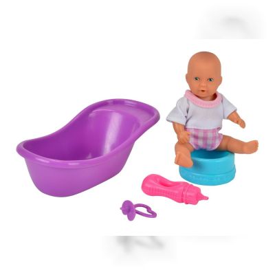 Ігровий набір Simba NBB Міні пупс з ванночкою 12 см (5039806-1)