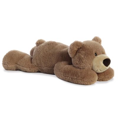 М'яка іграшка Aurora Ведмідь лежачий коричневий 28 см (171456C)