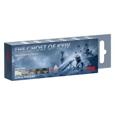 Набір фарб ICM Привид Києва Повітряні Сили України (3027)