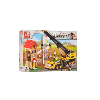 Конструктор Sluban Місто Будмайданчик 767 деталей (M38-B0553)