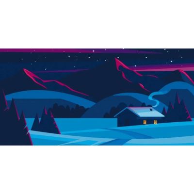 Картина за номерами Art Craft Зимова тиша 40 х 80 см (11026-AC)