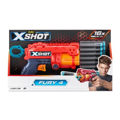 Бластер X-Shot Red Excel fury 4 (36377R)