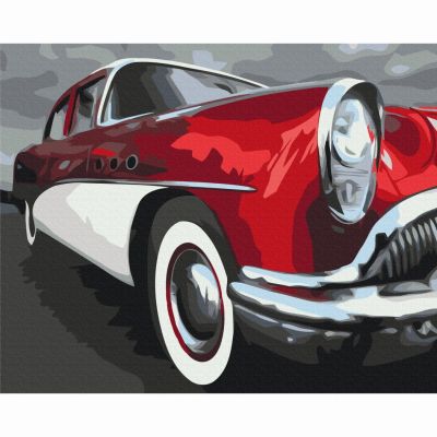 Картина за номерами Brushme Ретро швидкість (BS52686)