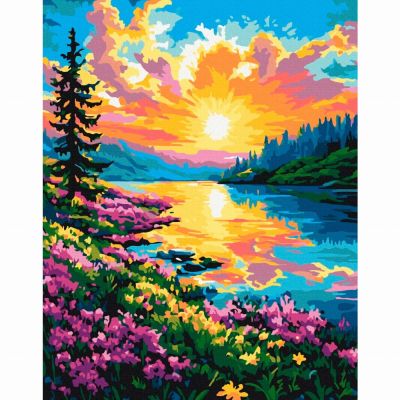 Картина за номерами Brushme Весняні барви 40х50 см (BS54233)