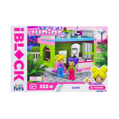 Конструктор IBLOCK Junior Kids hits Кафе 222 деталі (KH08/003/4)