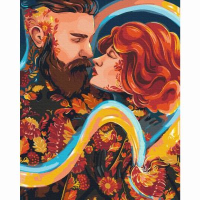 Картина за номерами Brushme Закохані (BS53796)