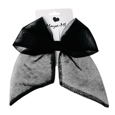Заколка Мауа-МІ Бантик Невагомість чорний (0199-0147-6-1)