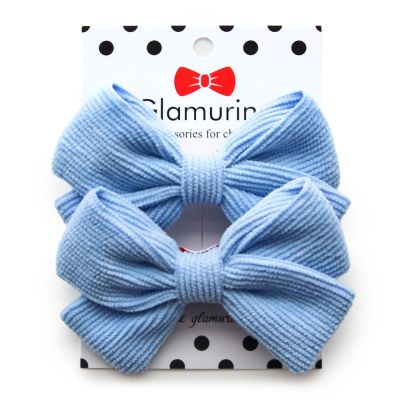 Бантики Glamurino Tina блакитні (2112.7)