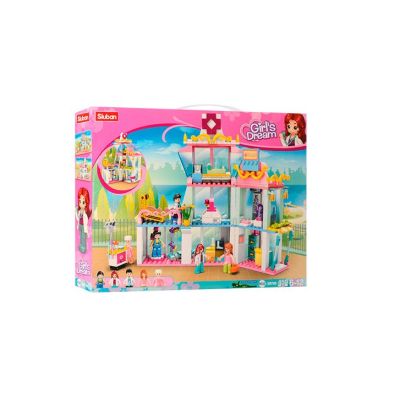 Конструктор Sluban Girls Dream Лікарняний будинок 459 деталей (M38-B0799)