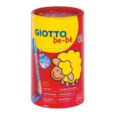 Олівці кольорові Fila Giotto Bebe 10 кольорів (479400)