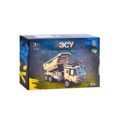 Конструктор Limo toy Військова техніка Himars 353 деталі (KB 1103)