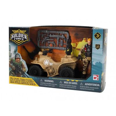 Ігровий набір Chap Mei Солдати ATV (545300-1)