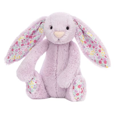 М'яка іграшка Jellycat Зайчик бузковий S 18 см (BLB6BNLN)