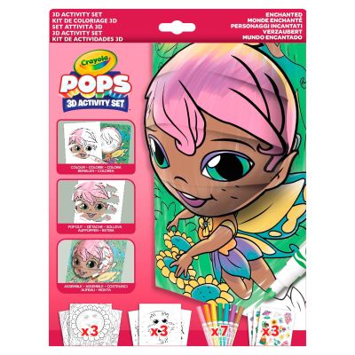 Набір для творчості Crayola Pops 3D Чарівний світ (04-2801)