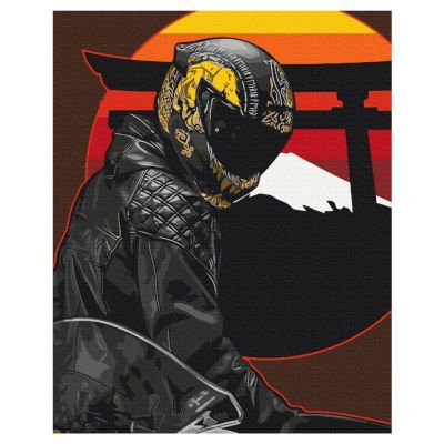 Картина за номерами Brushme Східний гонщик (BS53711)