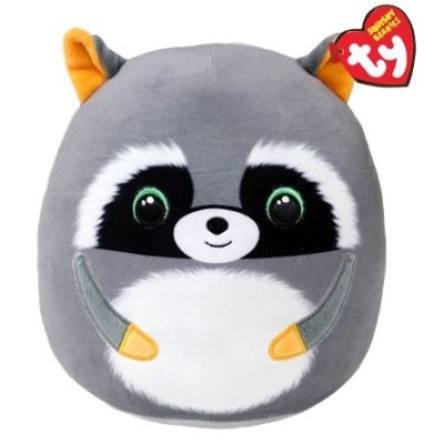 Подушка TY Squish-a-boos Єнот Sneaky (39285)
