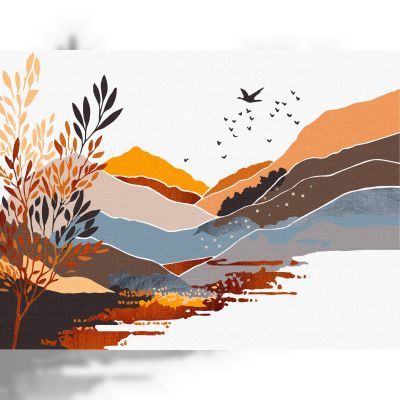 Картина за номерами Rosa Start Загадковий пейзаж 15 х 20 см (N00013938)