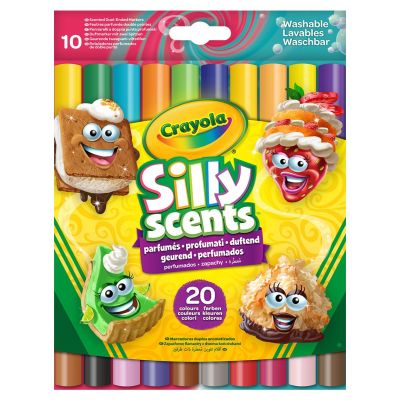 Набір фломастерів Crayola Silly Scents washable 10 шт (58-8344)