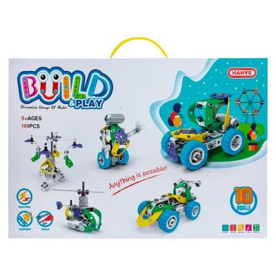 Конструктор Maya toys 10 в 1 електромеханічний 109 деталей (J-7783)