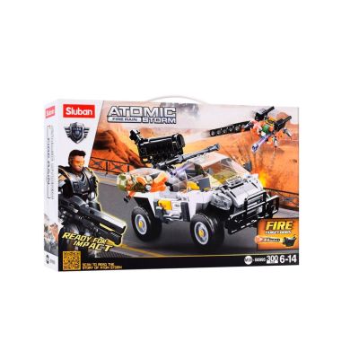 Конструктор Sluban Atomic Storm Операція знищення 300 деталей (M38-B0995)