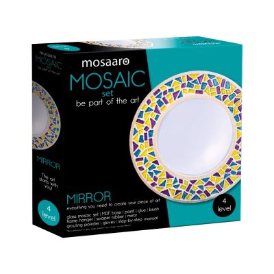 Набір скляної мозаїки Mosaaro Кришталеве скло Дзеркало (MA4004)