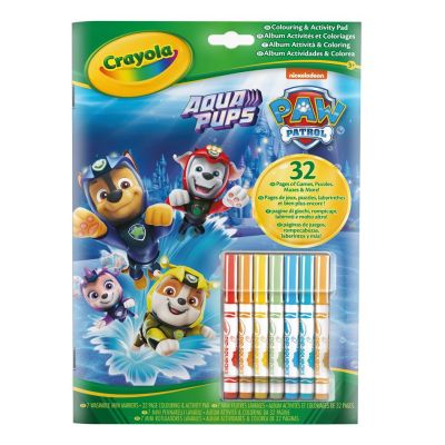 Розмальовка Crayola Paw Patrol 7 фломастерів (04-6918G)