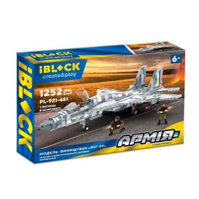 Конструктор IBLOCK Армія Винищувач Міг-29 (PL-921-481)