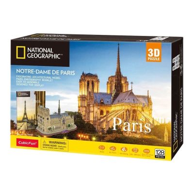 Тривимірний пазл CubicFun National geographic Нотр-Дам-де-Парі (DS0986h)