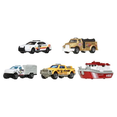 Набір автомоделей Matchbox MBX rescue IV (С1817/JBX32)