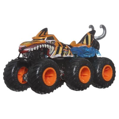 Позашляховик Hot Wheels Monster Trucks Супер-тягач Tiger shark (HWN86/1)
