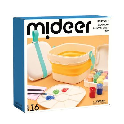 Фарби гуаш Mideer з відерцем 16 кольорів (MD2284)