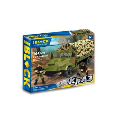 Конструктор IBLOCK Армія КрАЗ з тентом (PL-921-443-1)
