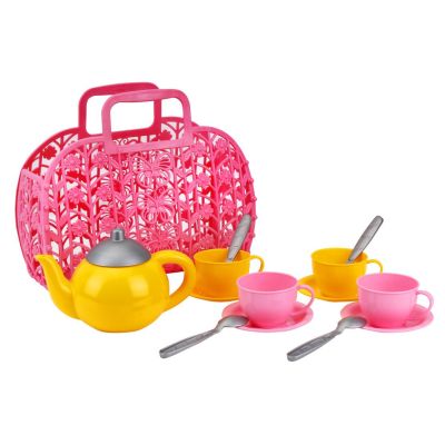 Ігровий набір Technok Кошик з набором посуду рожевий (1608/3)