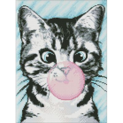 Алмазна мозаїка Ідейка Рожева бульбашка 30 х 40 см (AMO7585)