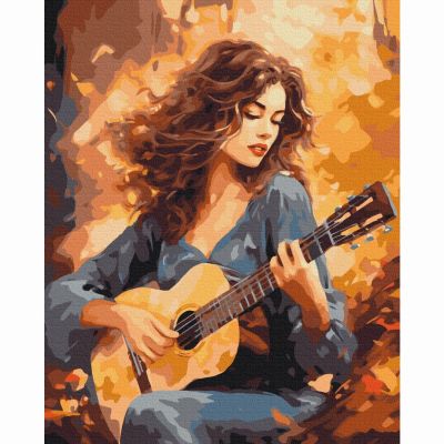 Картина за номерами Brushme Осіння балада (BS53787)