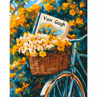 Картина за номерами Brushme Велосипед Ван Гога 40х50 см (BS54319)