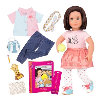 Лялька Our Generation Deluxe Еверлі з книгою (BD31165AZ)