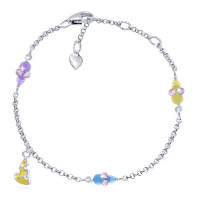 Браслет на ланцюжку UmaUmi Мишеня з сиром (0010000004908)