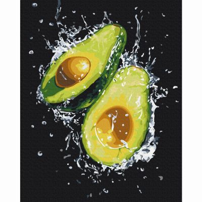 Картина за номерами Brushme Свіжість авокадо 40х50 см (BS54147)
