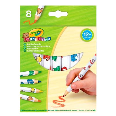 Набір олівців Crayola Mini Kids Мої перші олівці 8 шт (3678)