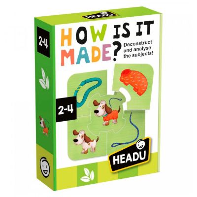 Розвиваючий пазл Headu З чого це зроблено? (MU56024)