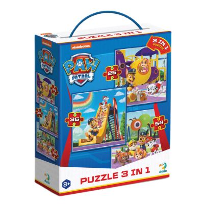 Пазл DoDo Paw Patrol Ігровий майданчик 3 в 1 (200578)